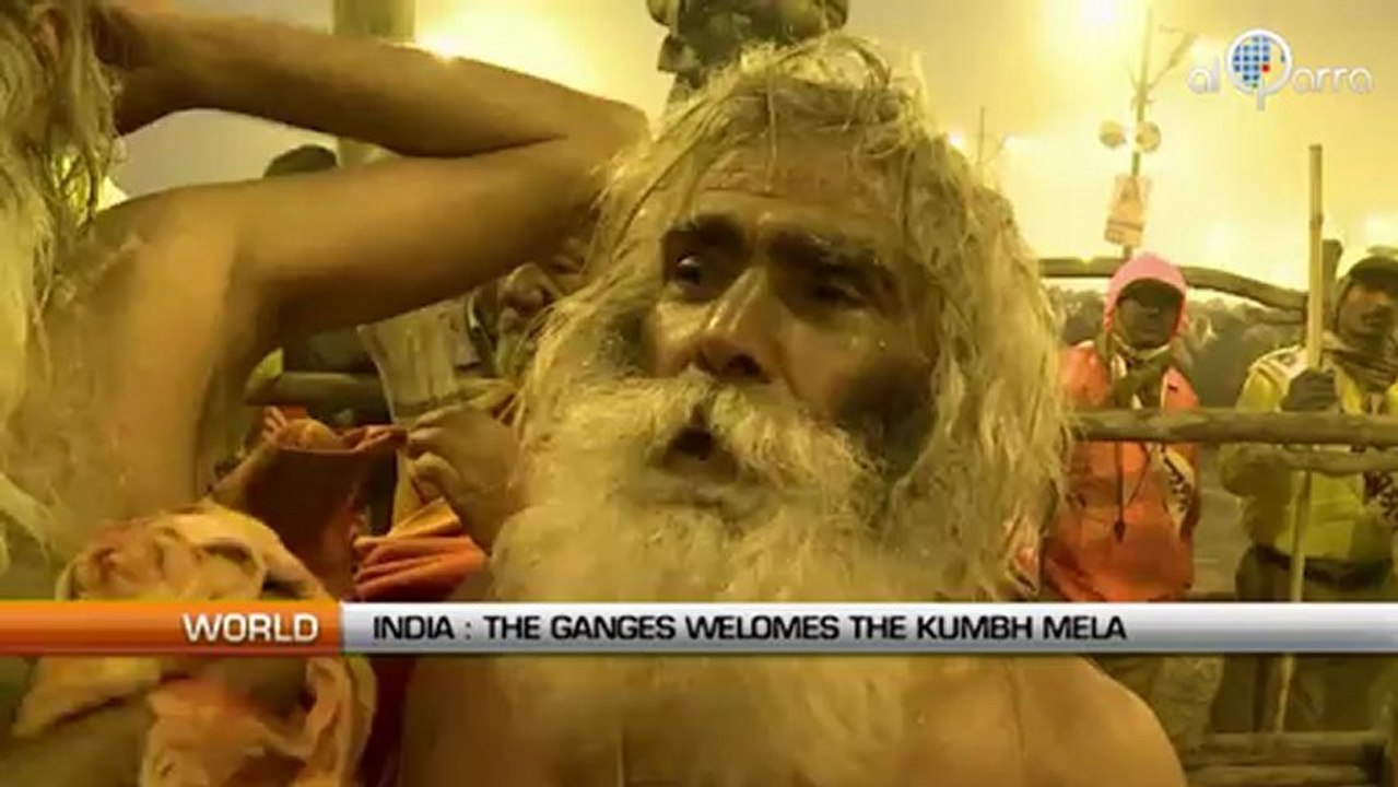 The Ganges welcomes the Kumbh Mela