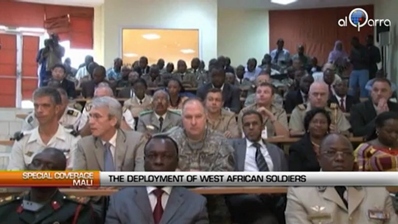 Mali: The deployment of west african soldiers