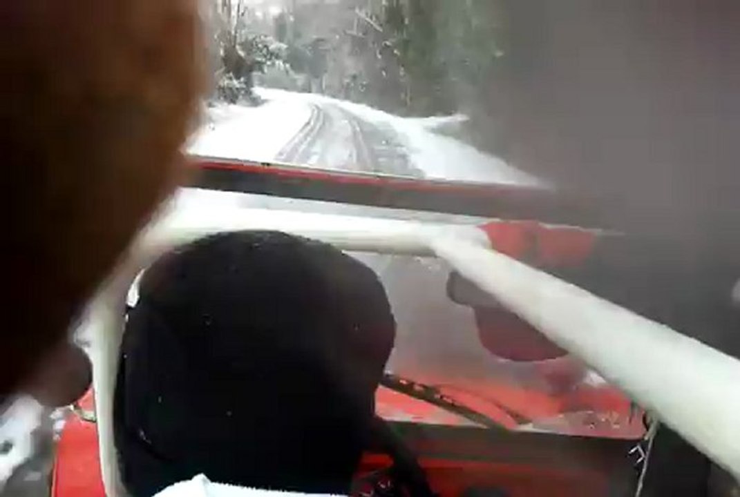 Buggy LM1 volkswagen ballade dans la neige vw