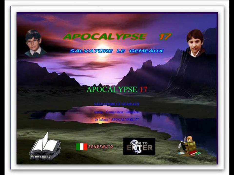 INRI,PAX; "Marie, Ô Marie!... Jean20-21;Psaumes" Mais Qui Est Salvatore Cali ?...