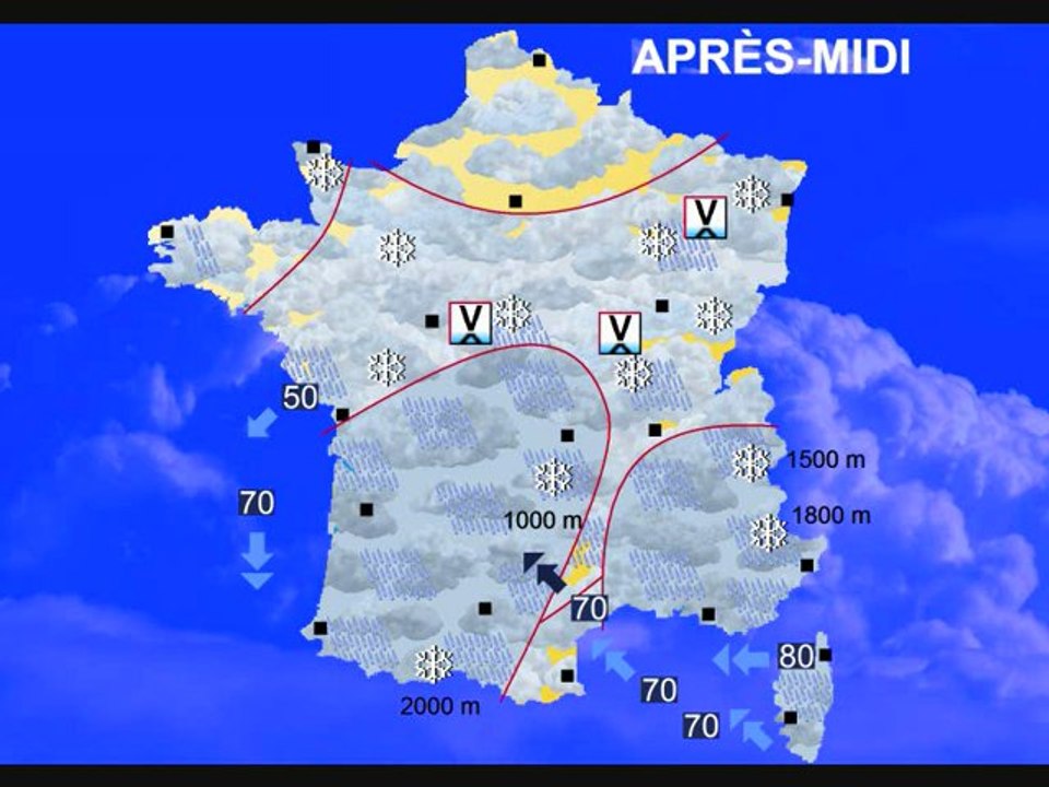 Météo 19 janvier 2013: Froid, neige et verglas !