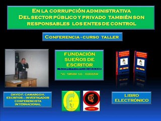 CORRUPCION ADMINSIRATIVA RESPONSABILIDAD DE LOS ENTES DE CONTROL