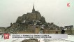 l'ouest, Avranches et le Mont-Saint-Michel sous la neige - vendredi 18 janvier 2013