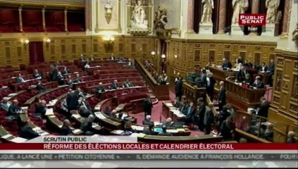 SEANCE,Suite du projet de Loi relatif à l'élection des conseillers départementaux