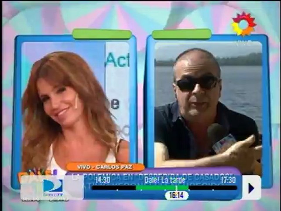 Pronto.com.ar Flor Peña hechó a Veronelli del móvil