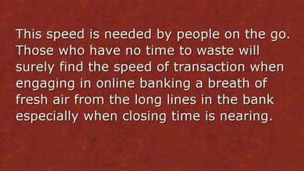 Advantages of Online Banking