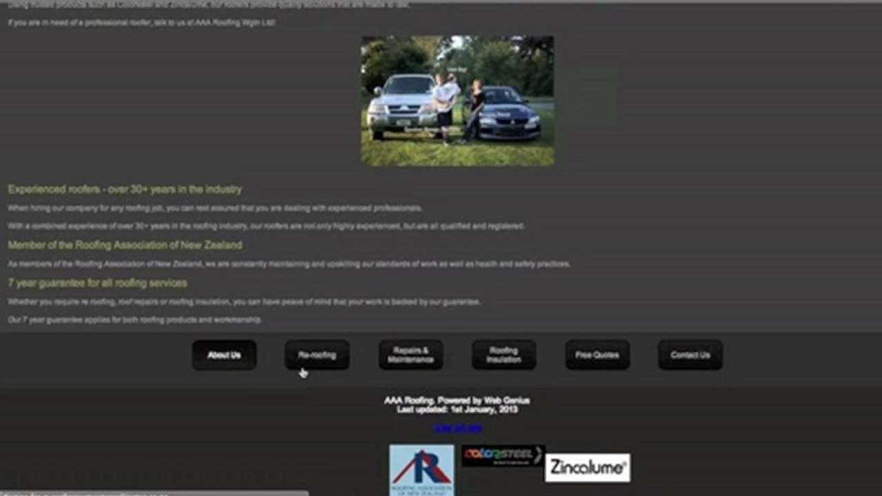 Roofing contractors in Wellington