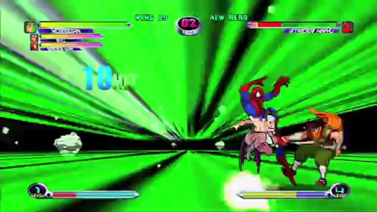 CGR Trailers – MARVEL VS. CAPCOM 2 Spider-Man Strategy Video