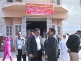 8th Jan 2013   Administrator New Karachi Town Afaq Saeed inspection the measles camp in Sindh Govt Hospital New Karachi.