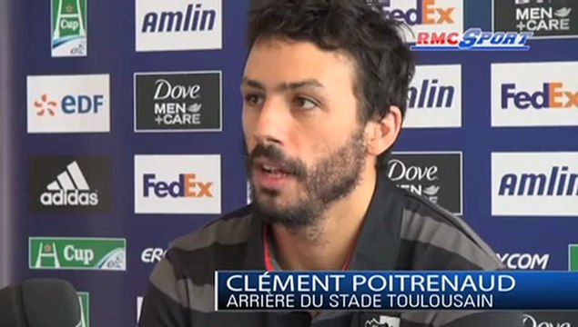 H-Cup / Y. Nyanga et C. Poitrenaud font le point avant la rencontre décisive du Stade Toulousain contre Leicester