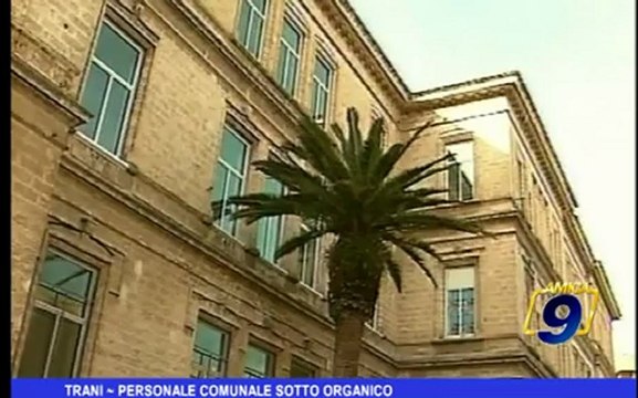 Trani | Personale Comunale sotto organico