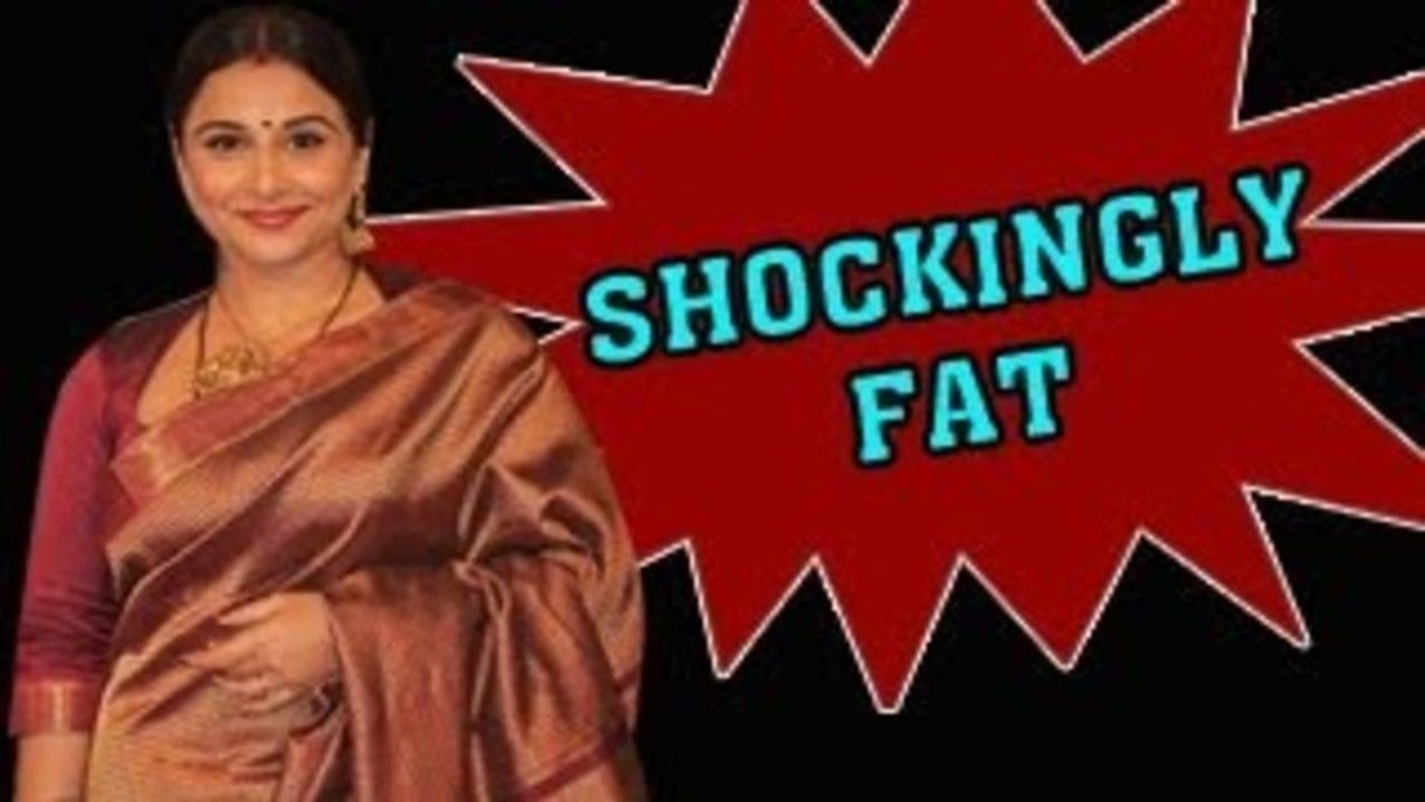 SHOCKING! FAT Vidya Balan