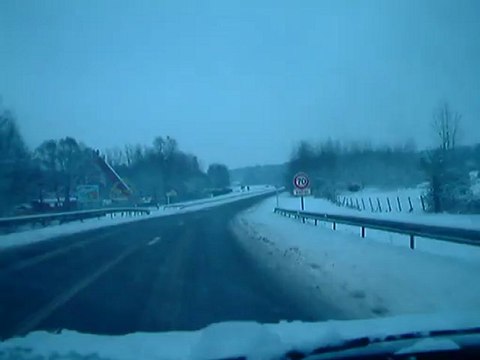 Beauvais/Beauvaisis : la neige est tombée à gros flocons