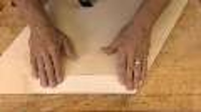 Accurately Cut Mitered Trim Without Using Measuring Tools