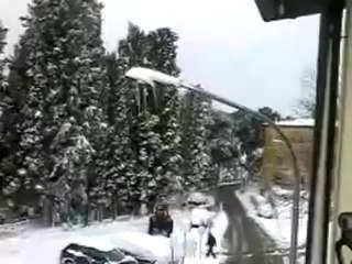 nevicata a Nugola febbraio 2012