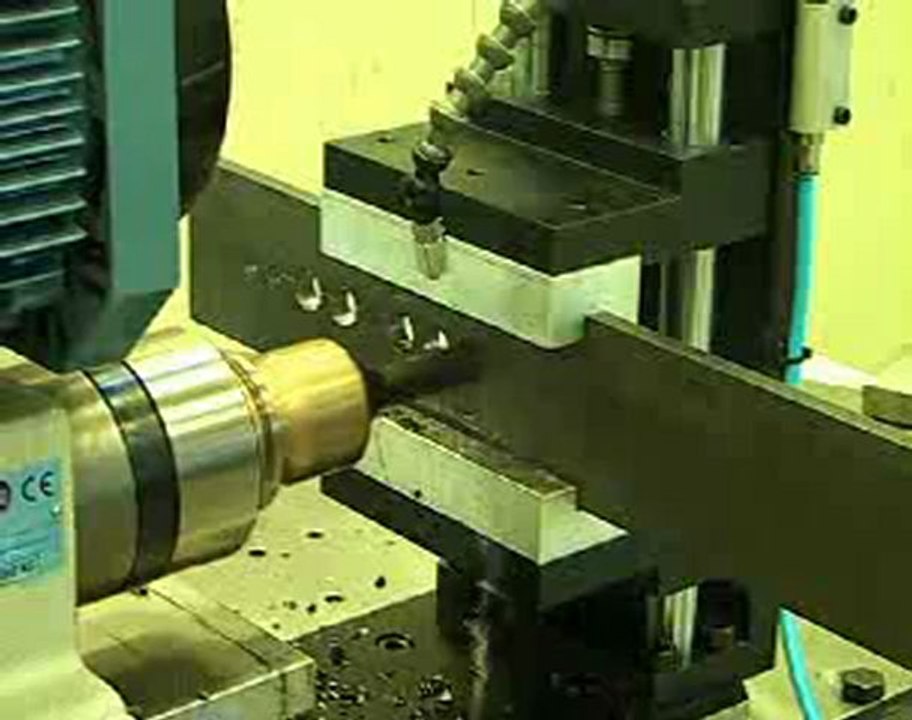 Boru Profil Delik Delme-www.akesmakina.com-Modular machine with boring unit for straight or angle drilling - FORUS - Garboli