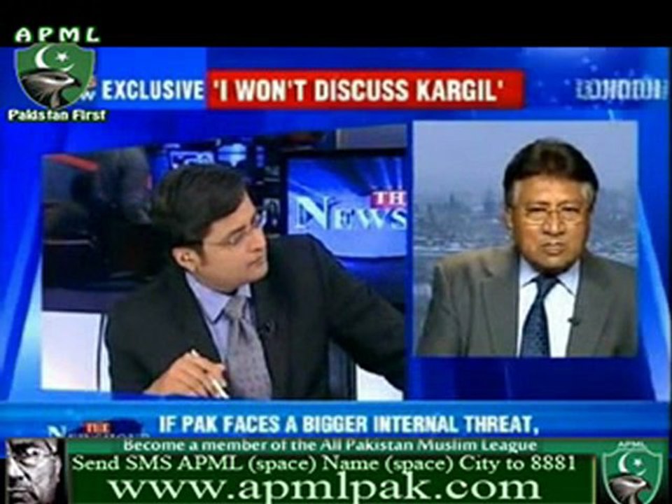 President Musharraf slams Indian media for fabr...