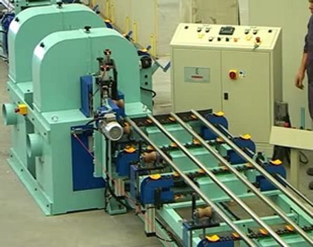 Profil Polisaj Makinası- akesmakina.com-Orbital polishing machine using abrasive belts for high production requirements - LT 200 - Garboli