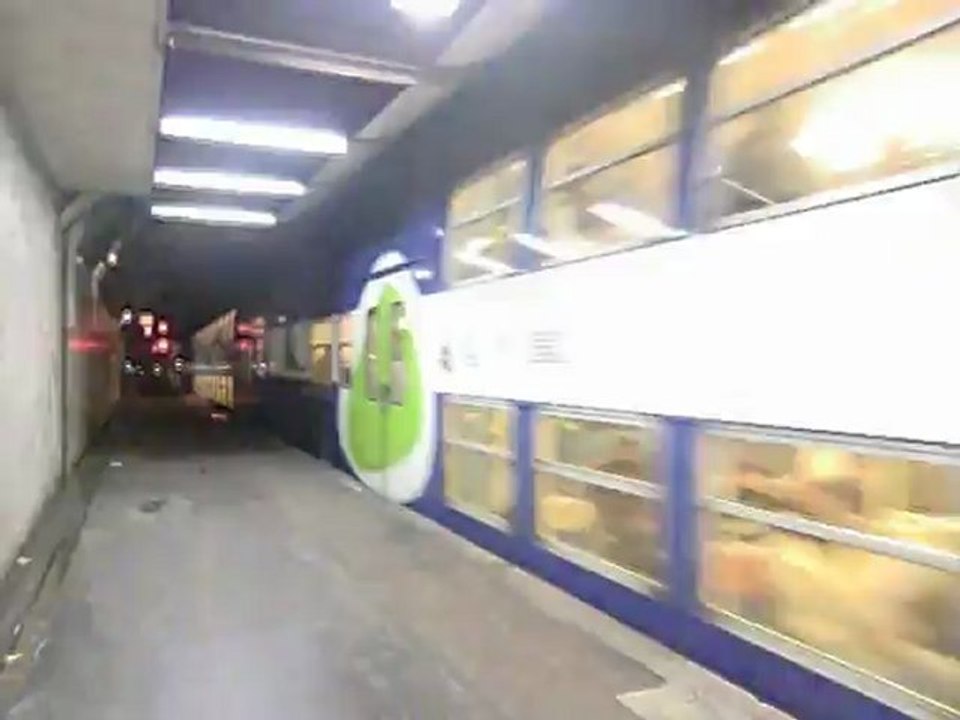 RER D - Entrée en gare de Châtelet du RER D