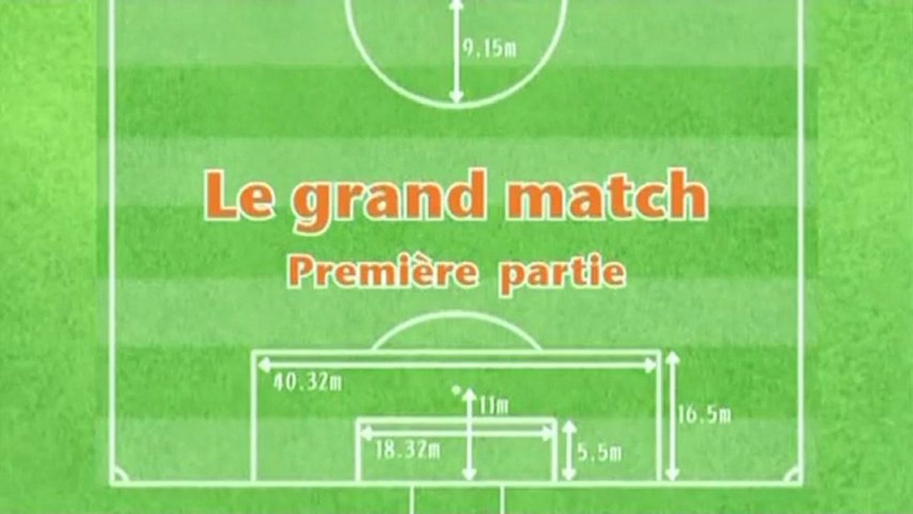 Inazuma Eleven episode 25: Le grand match! - Premiére partie (saison 1) VF