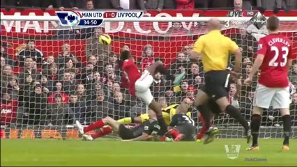 ManUnited Vs Liverpool - 1st half Highlights 720p - 13.1.2013