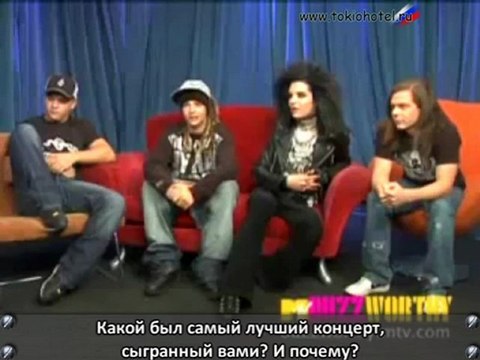 07.08.2008 - MTV TRL, Нью-Йорк. Backstage (с русскими субтитрами)