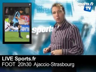 JT Sports.fr TV du lundi 27 octobre