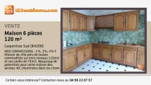 A vendre - maison - Carpentras Sud (84200) - 6 pièces - 120