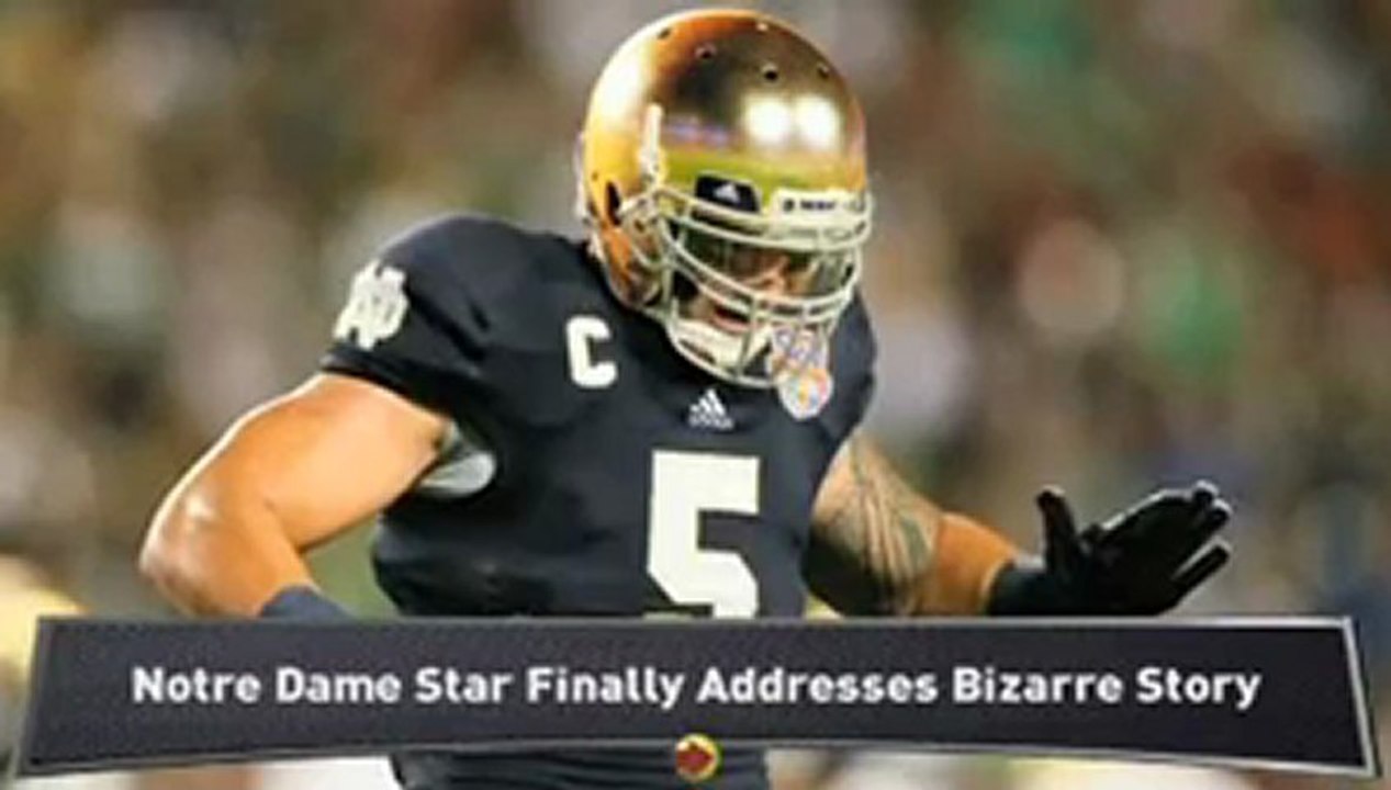 Manti Te'o Denies Being Involved in Hoax