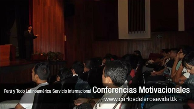 Carlos de la Rosa Vidal - El Mejor Conferencista Motivacional Peruano