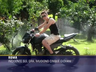 Incidente sul GRA, muoiono 5 giovani