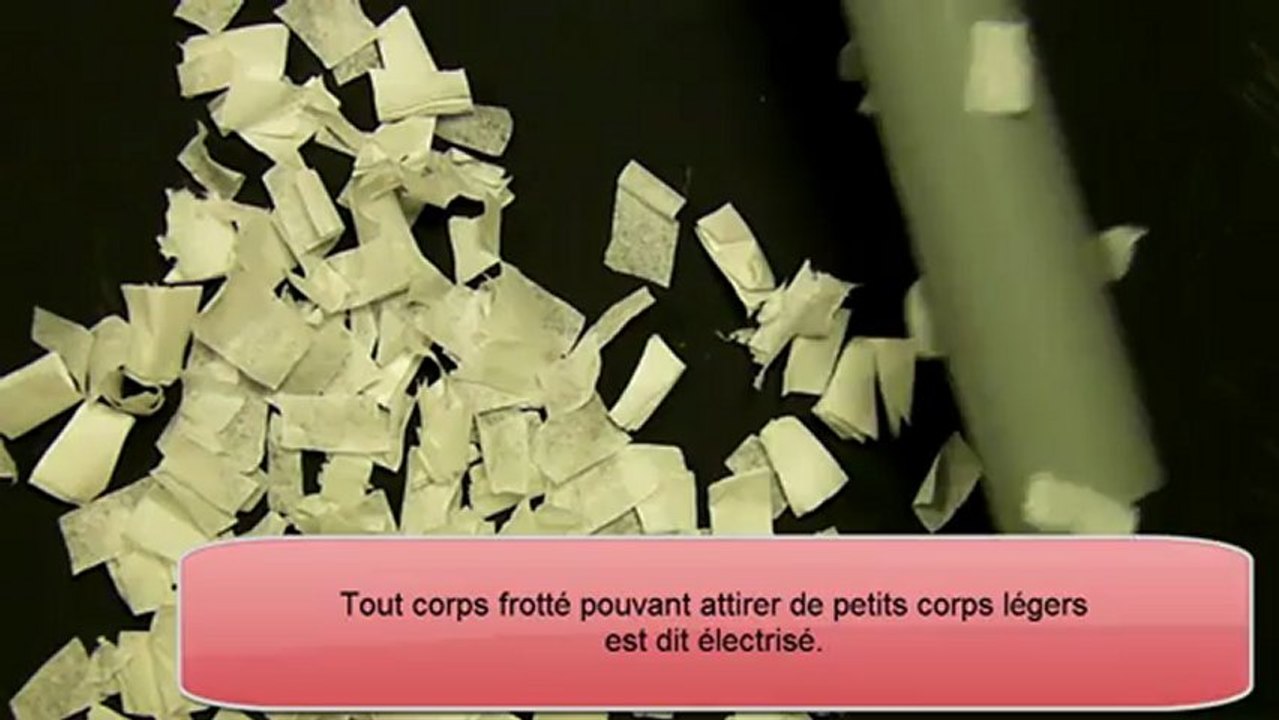 electrisation par frottement