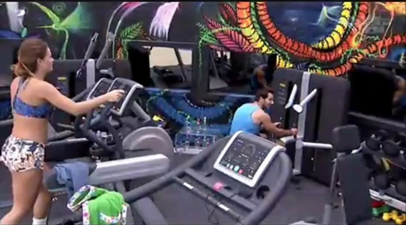 Fanieser e Nati na academia 11/01 parte 2