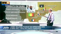 L'armée malienne poursuit ses opérations vers le nord, avec l'appui des forces françaises - 19/01