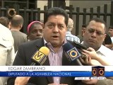 Diputado Zambrano expresa solidaridad con estudiantes encadenados en la OEA