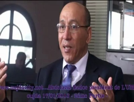 Abdelaziz Sadoc président de l'université mohammed premier a oujda / point de presse a propos du boycotages des examens a l'université - 2éme partie -