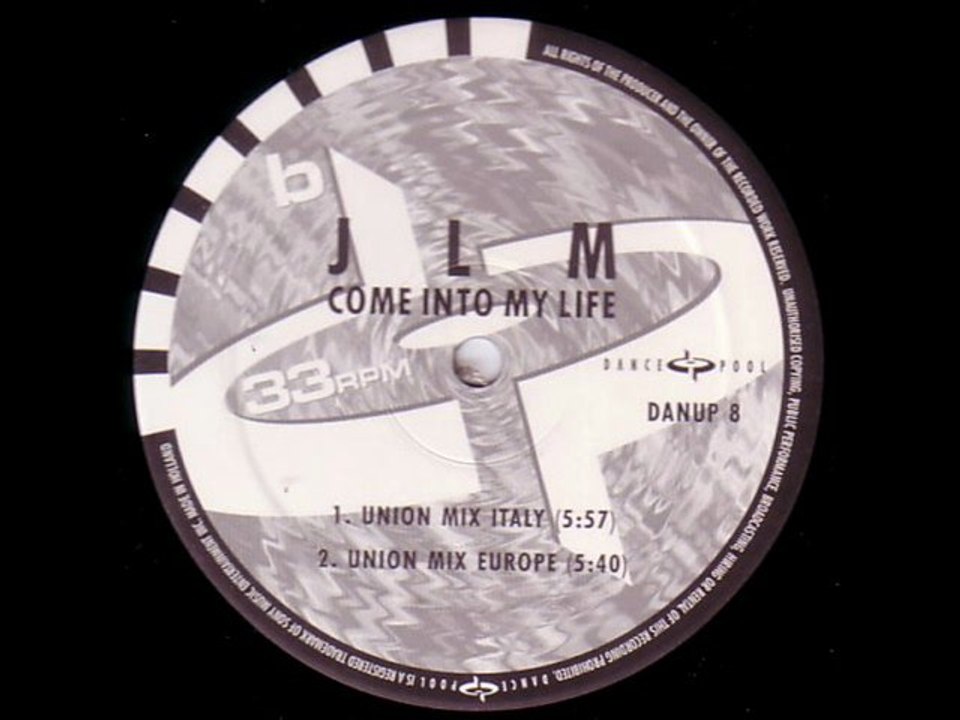 JLM - Come Into My Life (Union Mix Europe) (Remix 1996)