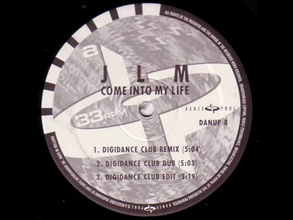 JLM - Come into My Life (Digidance Club Edit) (Remix 1996)