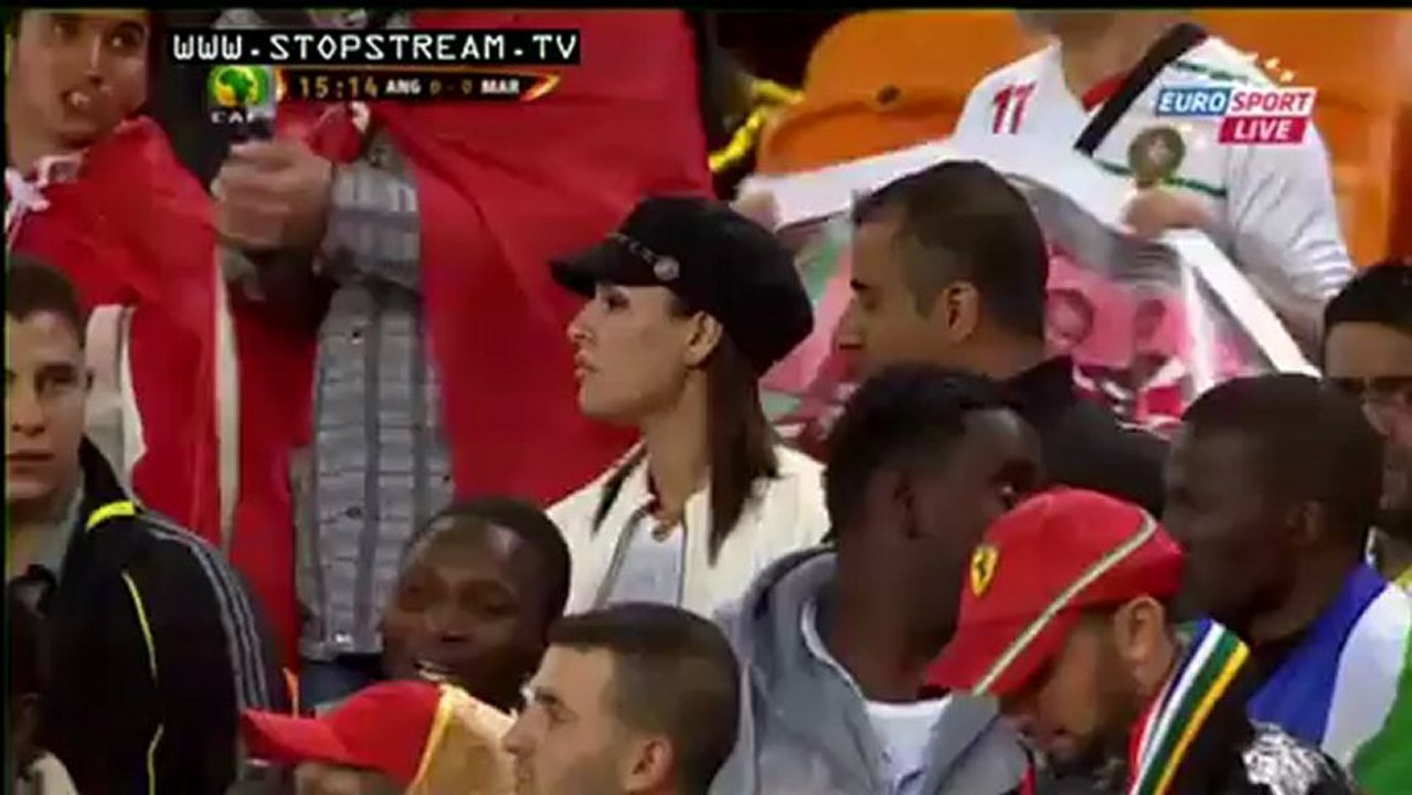 Angola vs Marruecos, Africa Cup of Nations 2013, Primera Parte, First Half