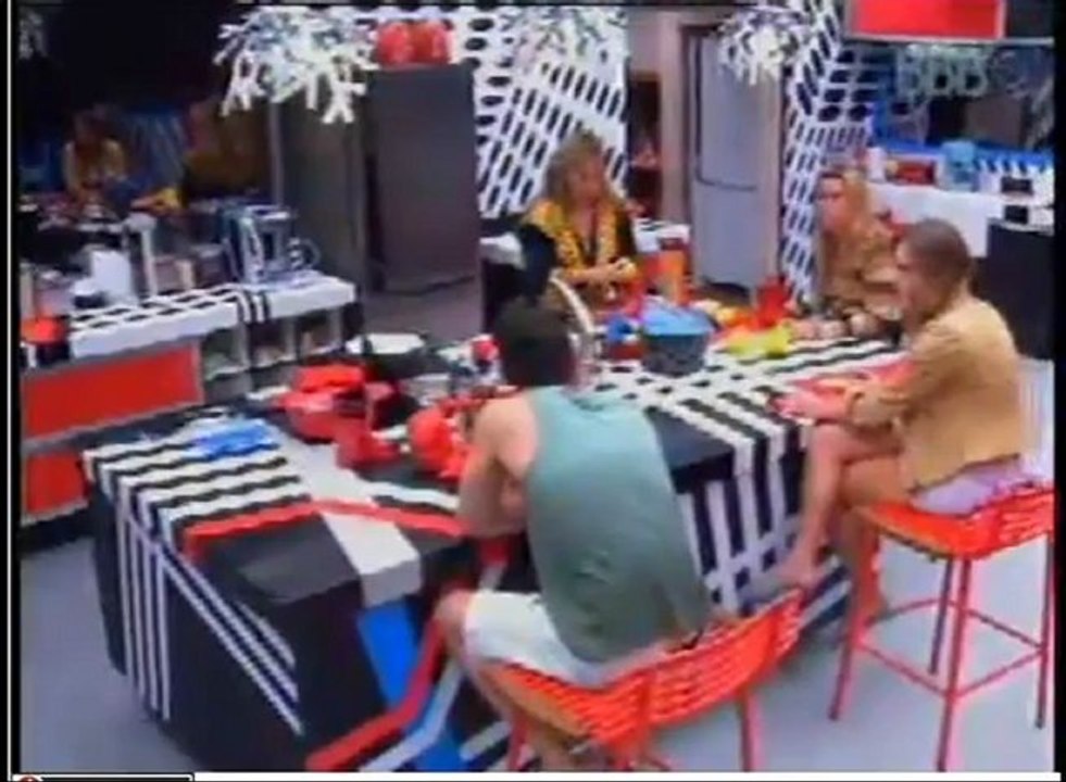 Fani falando que o Eli tá tristinho por causa do paredão 13/01