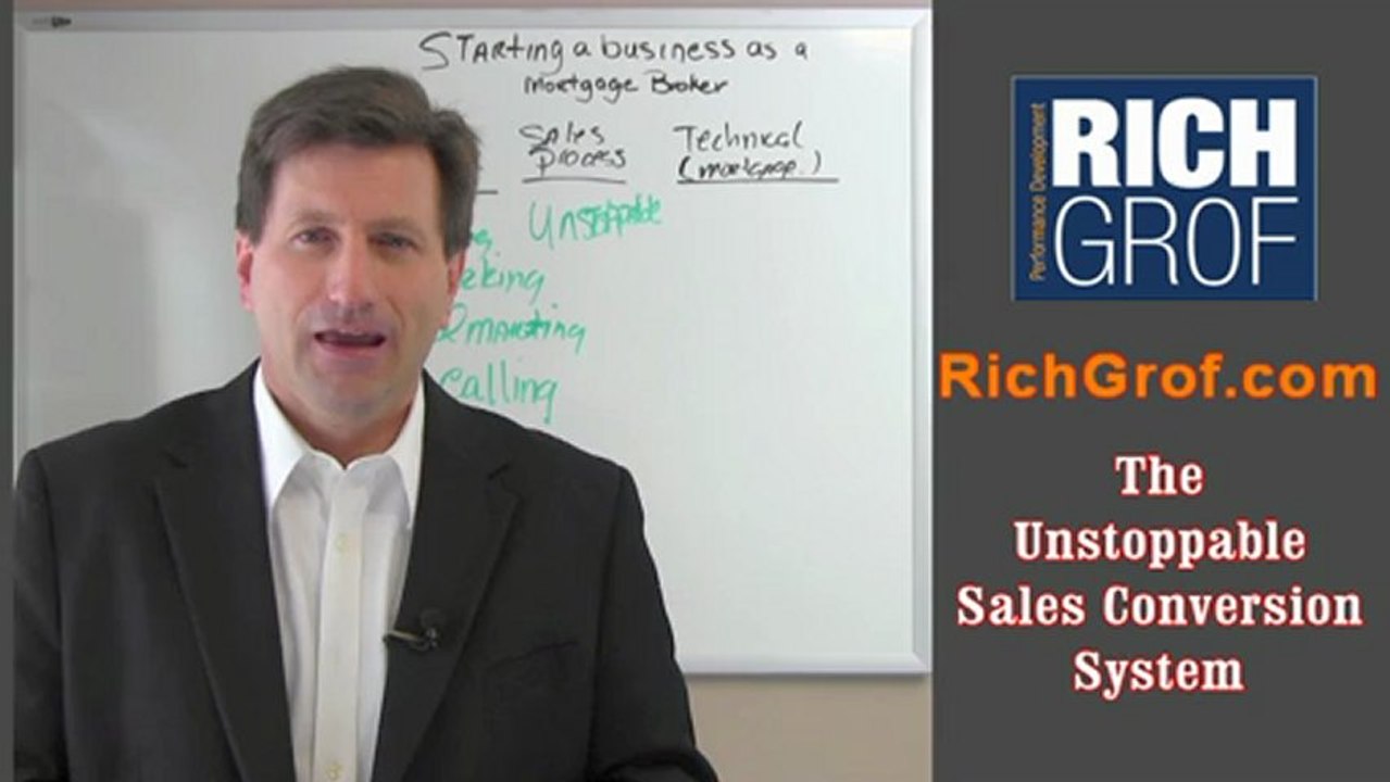 New Loans Officer & Mortgage Broker Training Part1; Prospecting Strategies