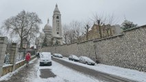 Paris sous la neige - Montmartre