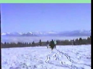 Au Salève hiver 1991 et 1992