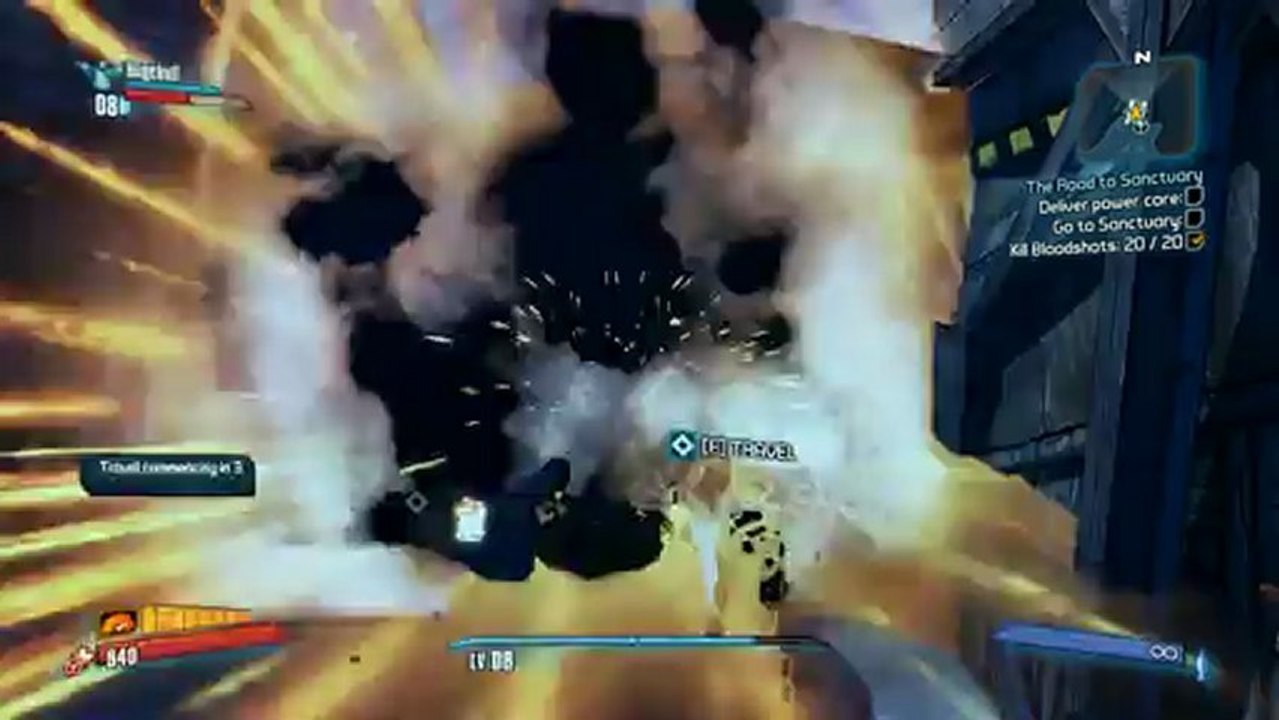 Borderlands 2 Fire Boss Co-op Gameplay w/ Commentary - Ultra Graphics - Part 2