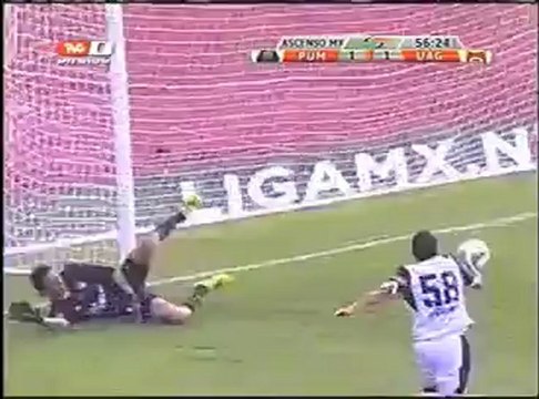 Pumas Morelos Vs Tecos 1-1 19.01.2012