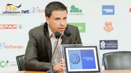 Rueda de prensa de Sergio Lobera (UD1-RAC)