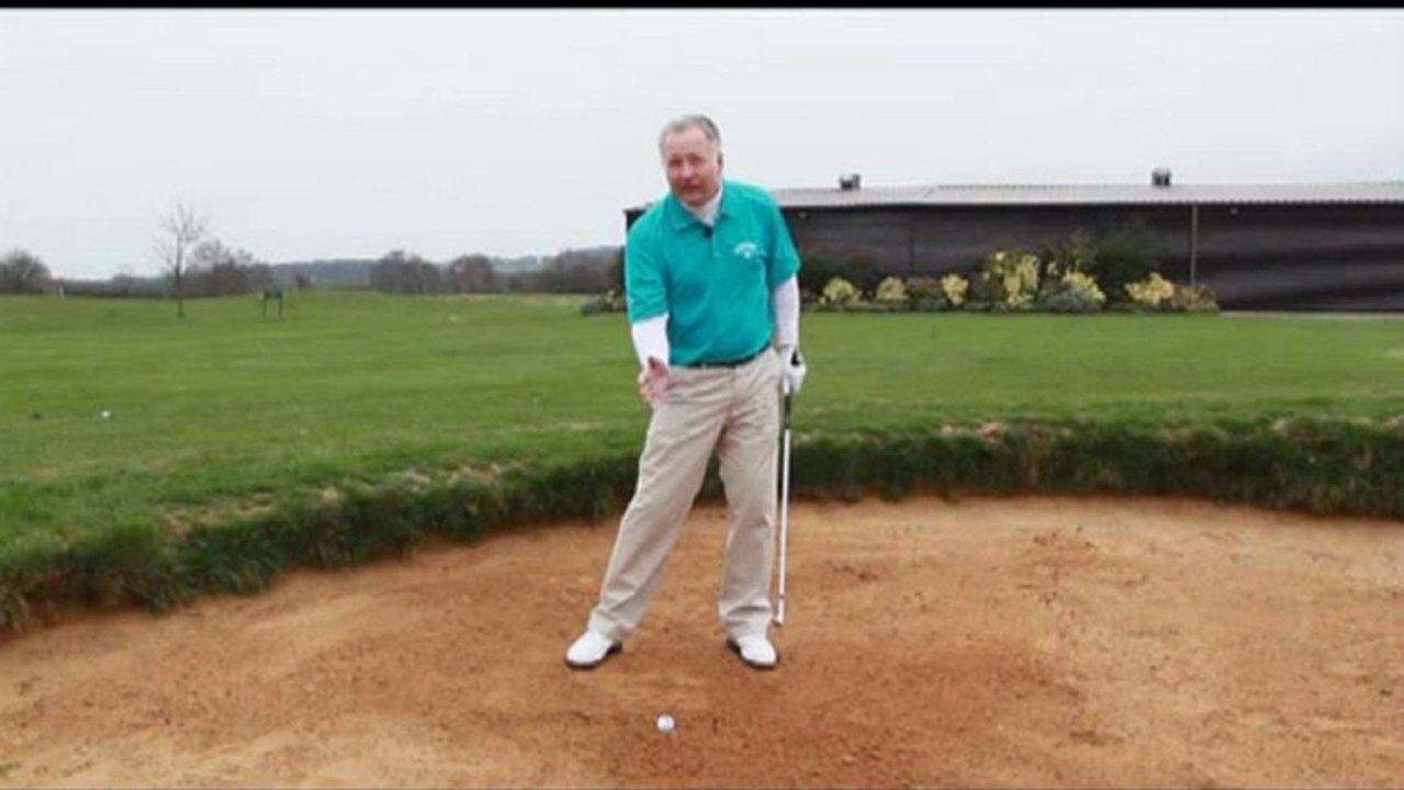Hit a bunker shot that releases - Adrian Fryer - Today's Golfer