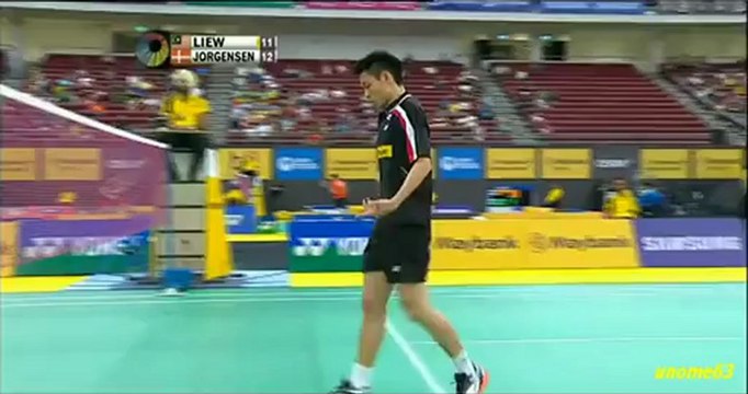 MAYBANK Malaysia Open 2013 ~ MSQF ~ Jan O JORGENSEN[DEN] vs Daren LIEW[MAS] ~ Part 1