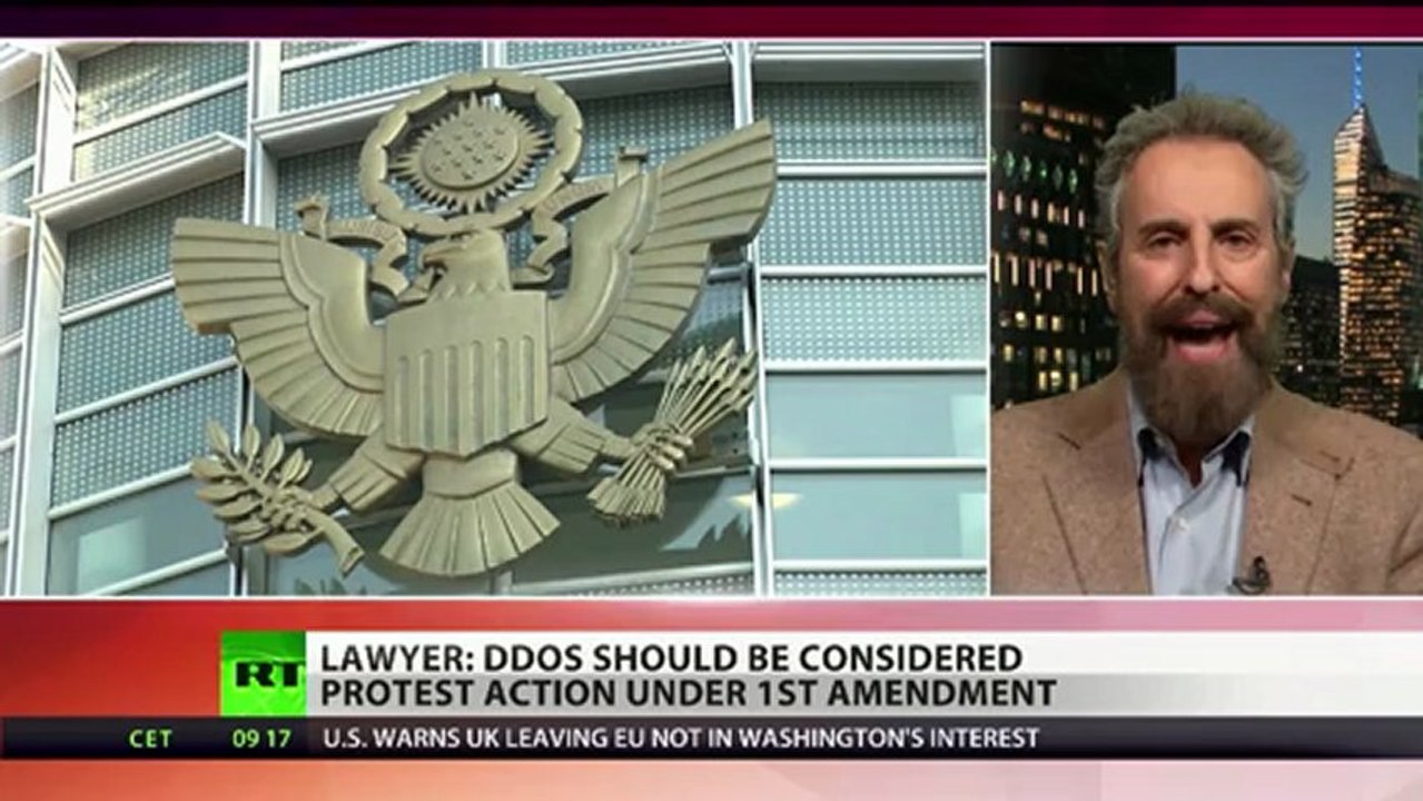 Legalize DDoS? Anonymous lobby White House for right to digitally protest