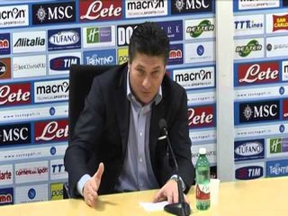 Napoli - Mazzarri: "Tutto possibile per lo scudetto" (19.01.13)